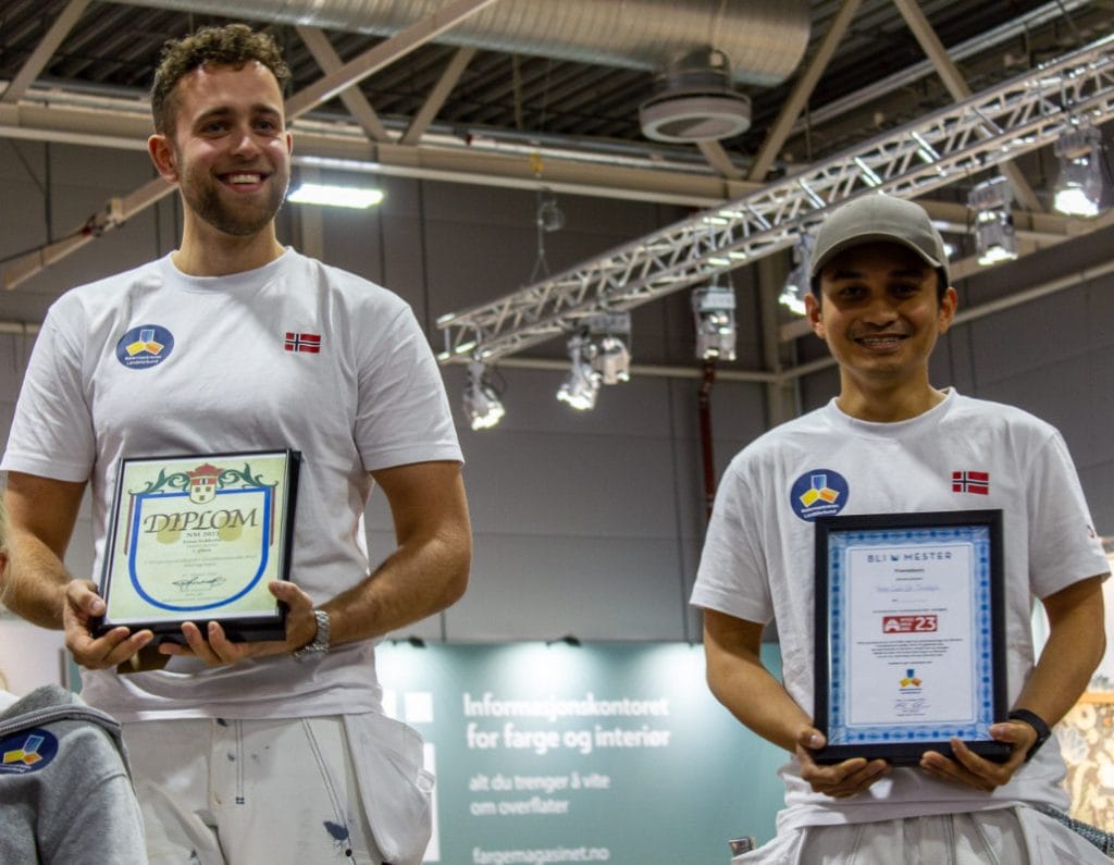 Jonas og dean vant nm i overflateteknikk