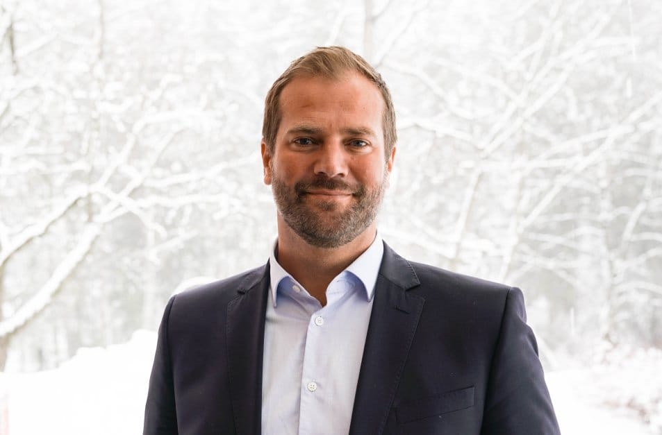 Andreas Fritzsønn, CEO i Glava AS og Saint-Gobain Byggevarer AS