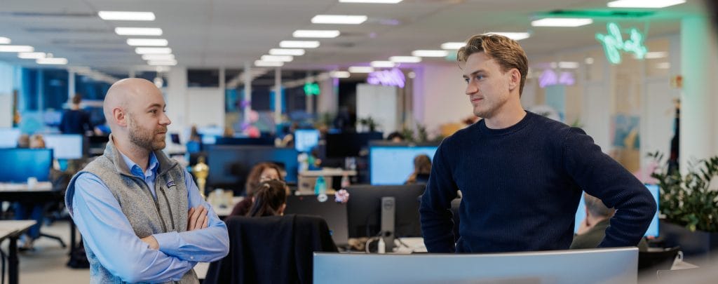 Eirik Arkøy og Kasper Elgstøen