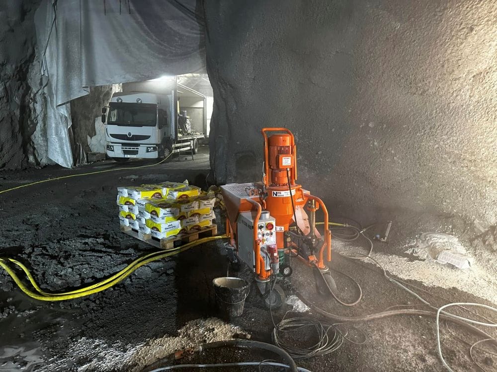 Tunnelprosjekt, Steinkjer: 800 kvm slemming på bare 2 timer med jevn flyt og minimalt fysisk slit.