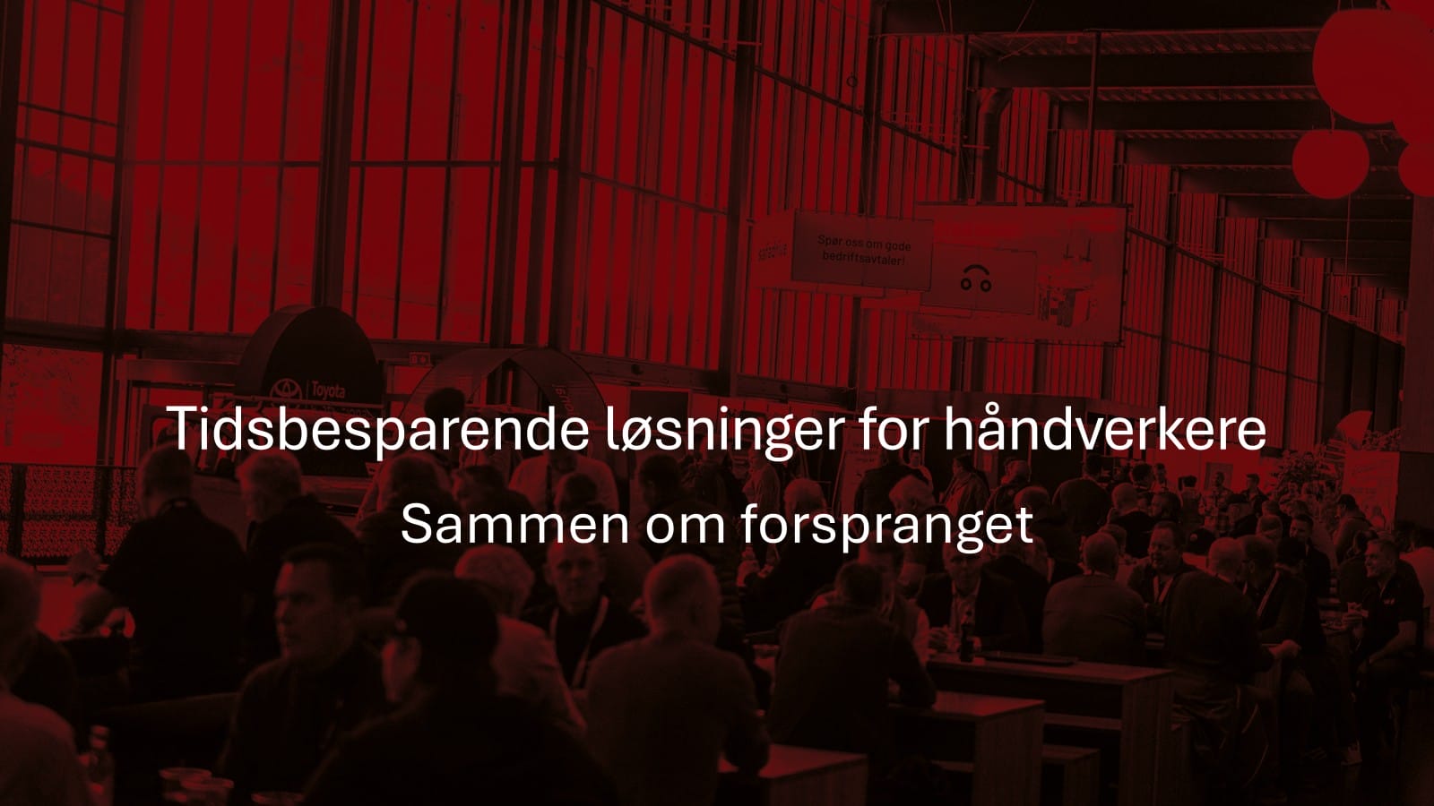 Tidsbesparende løsninger