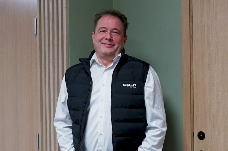Edgar Haugskott, salgs- og markedssjef i Nordic Door og Opn Group