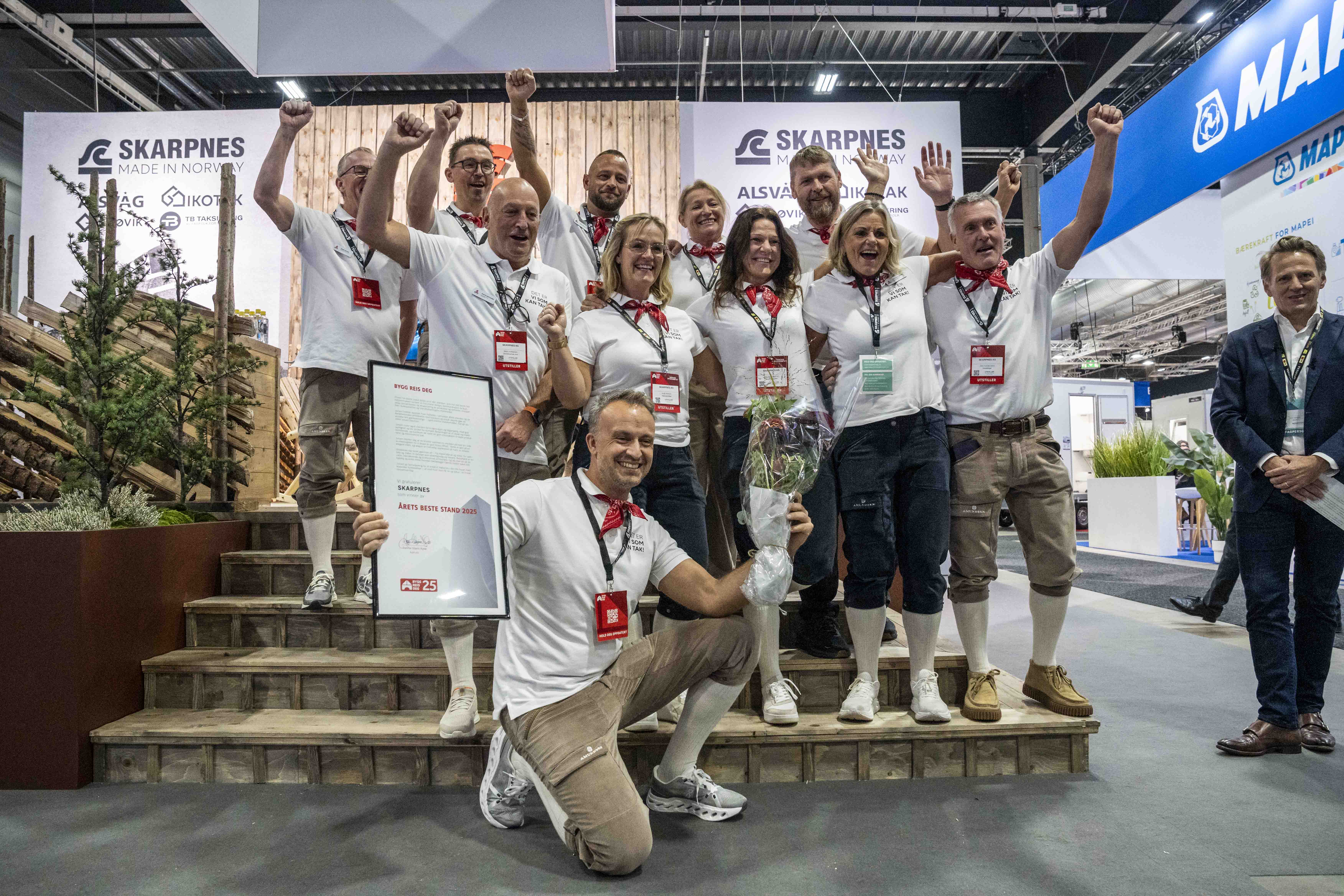 Best stand award 2025 to Skarpnes