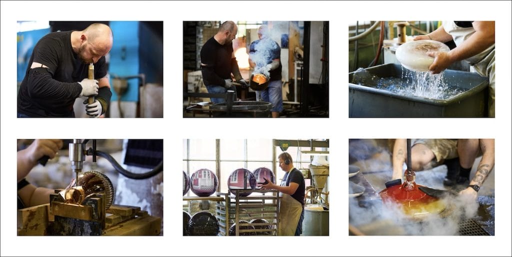 Hadeland glassverk håndverk