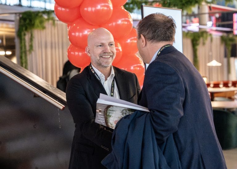 Gunnar Glavin Nybø ønsker velkommen til Bygg Reis Deg 2025