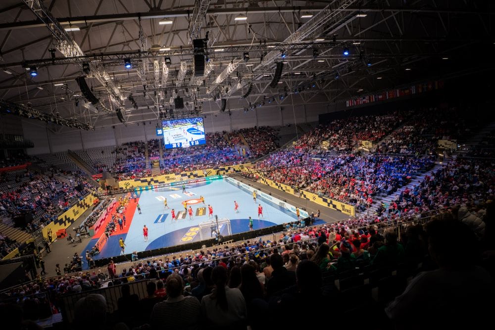 Unity arena under Håndball EM 2026