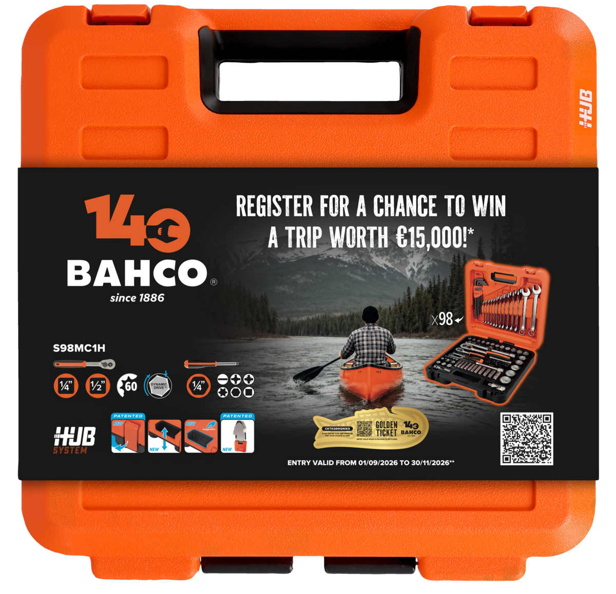 Bahco 140Anniversary S98MC1H SocketSet Derivative catalogue